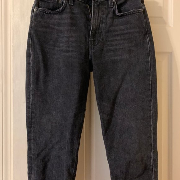 Reformation Julia High Rise Cigarette Jeans Black - Picture 2 of 5